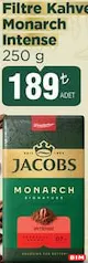 JACOBS FİLTRE KAHVE MONARCH INTENSE 250 G